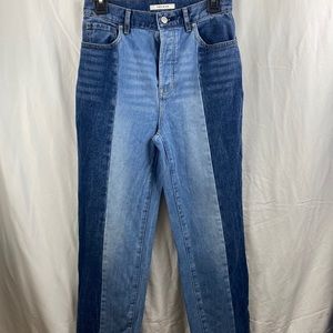 Pacsun Two Tone Jeans in Size 26. High Rise Denim.